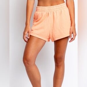 Spiritual Gangster Sadie Shorts Melon Orange XL Extra Large